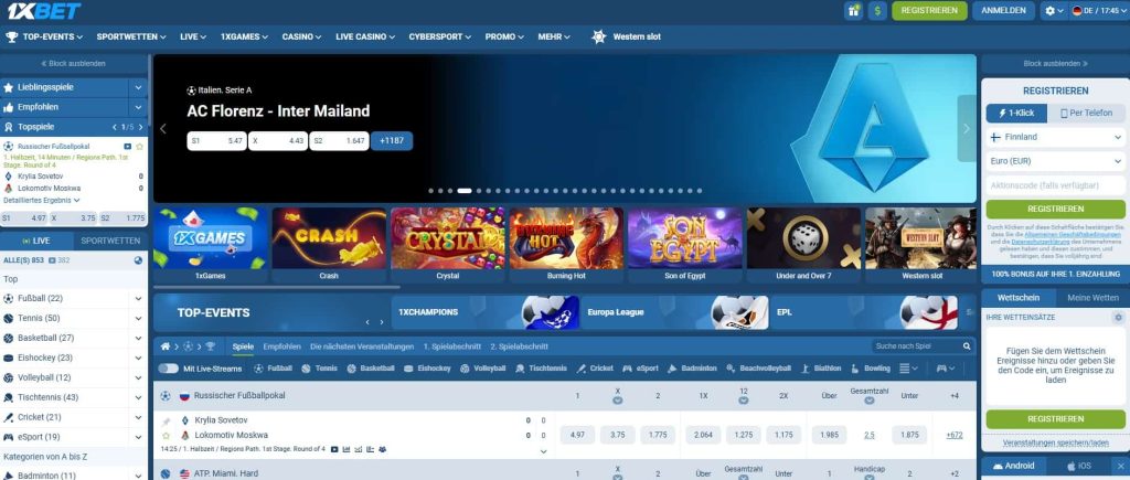 1xBet Deutschland